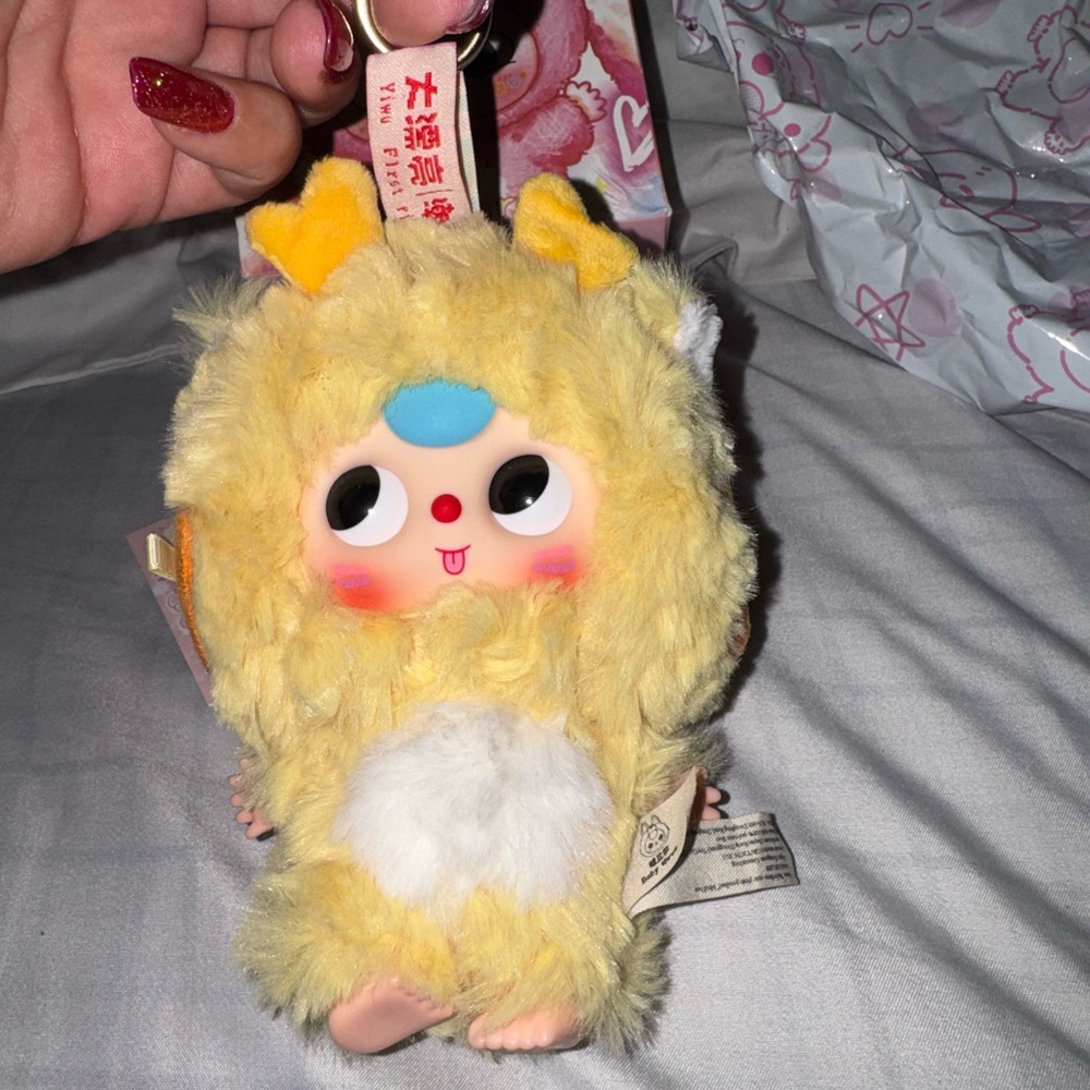 MOVEABLE EYES Baby Three BB3 De Lovely Dragon Pendant Blind Box